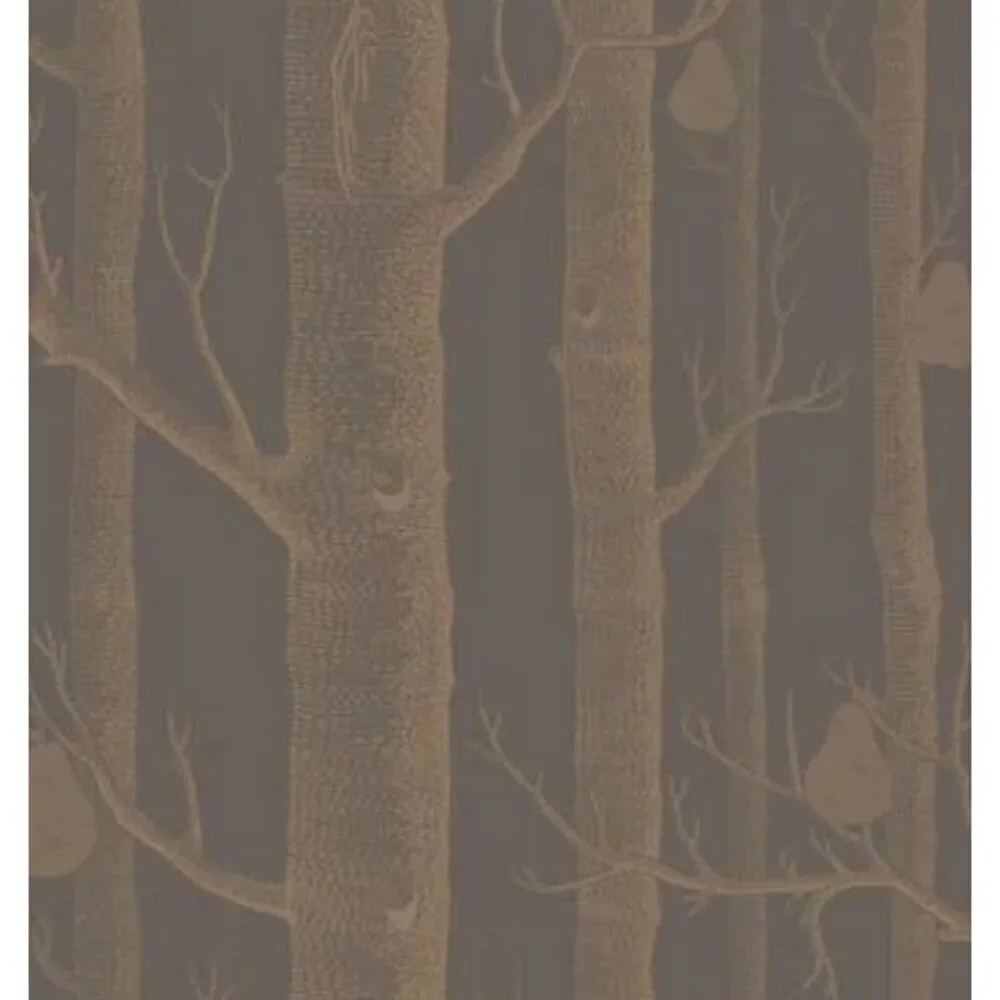 New Cole & Son Woods & Pears Wallpaper 95/5028 Bronze/Black 11 Yards